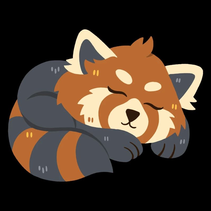 Red Panda Sleeps