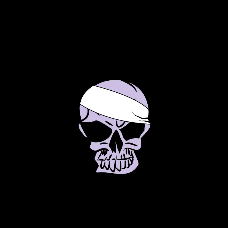 Totenkopf Paddel Ruder Kanu Drachenboot