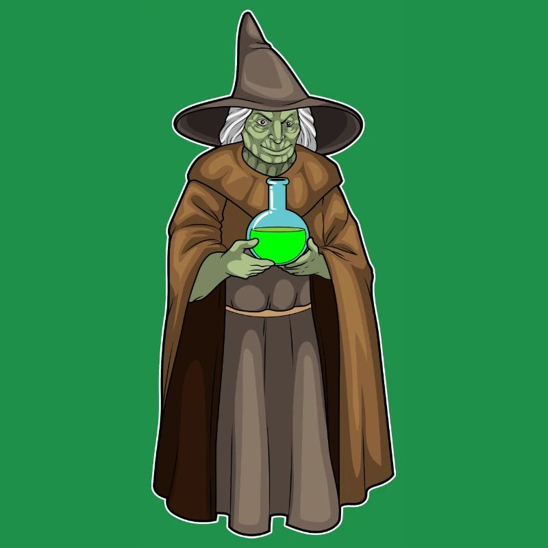 Witch Halloween Magic Potion
