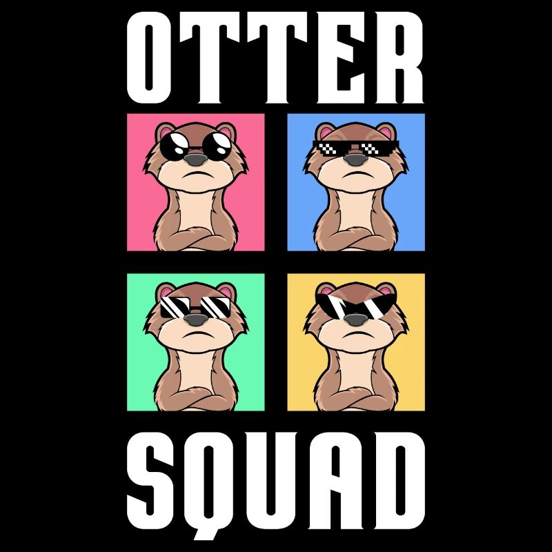 Otter Squad Sonnenbrille Cool Otter Squad Chilling