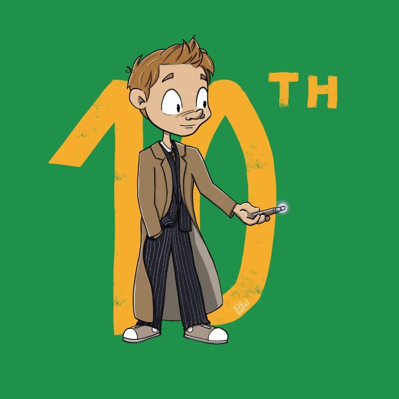 Le 10e Docteur, version chibi