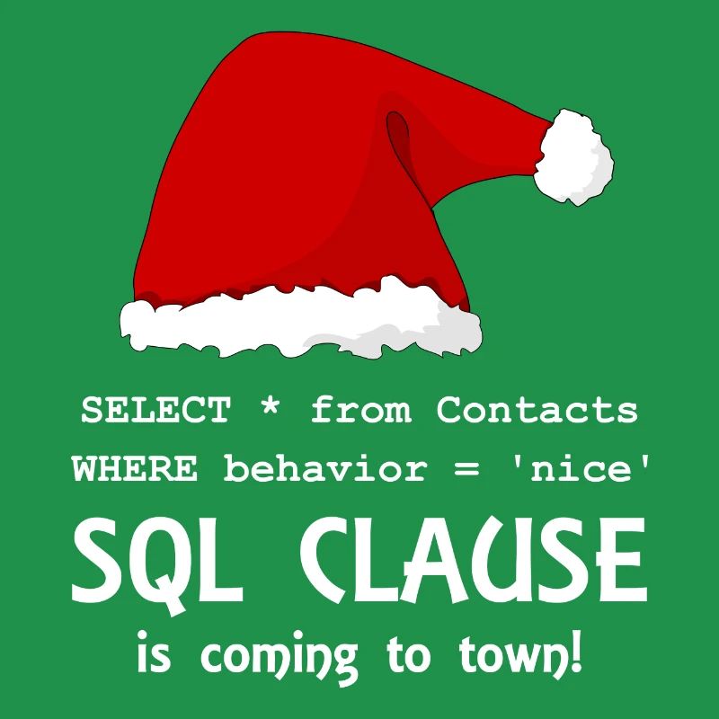 Sql Clause arrive en ville! - blanc