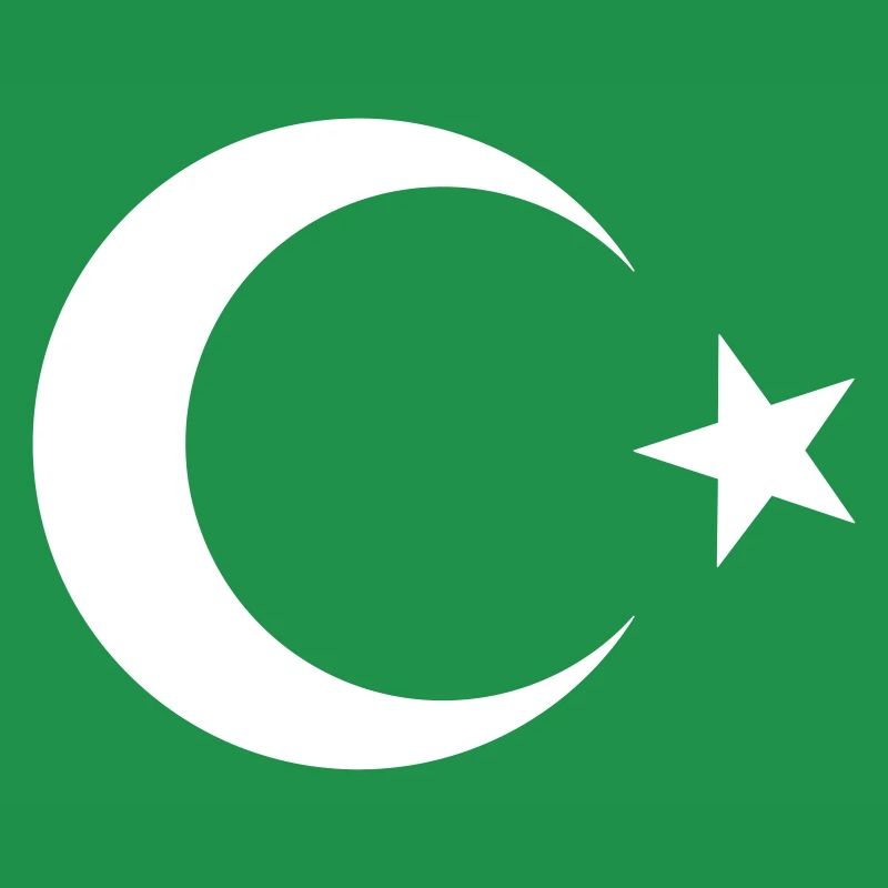 Drapeau turc noir