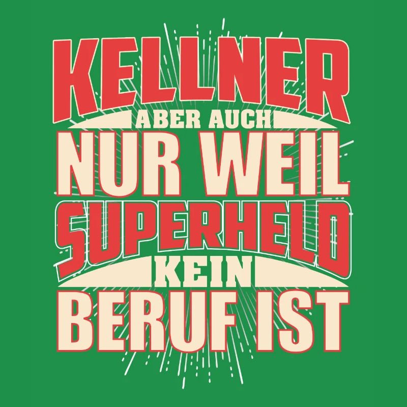 Kellner Superheld