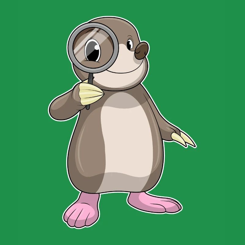 Mole Detective Magnifying Glass