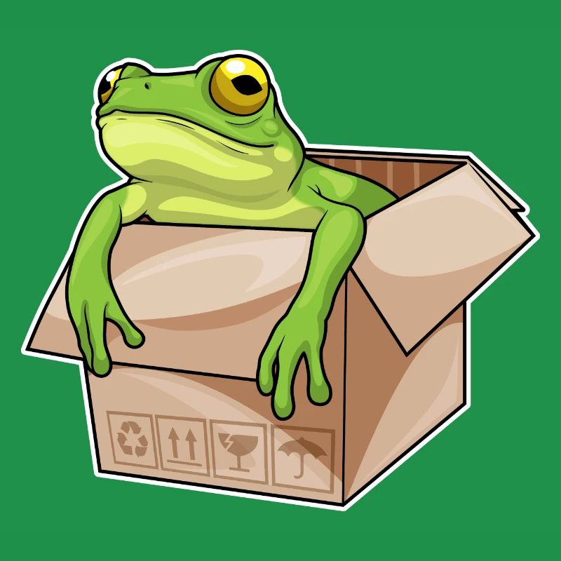 Frosch Karton