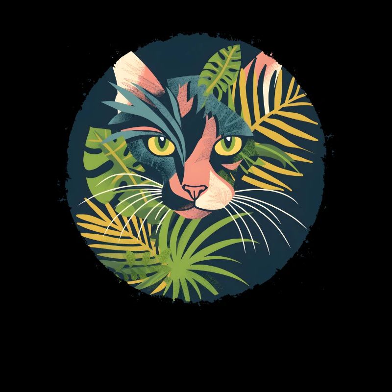 Illustration einer Katze