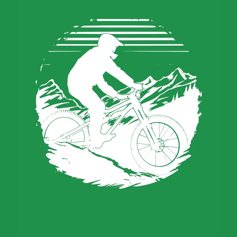 Mountain Biker Drawing