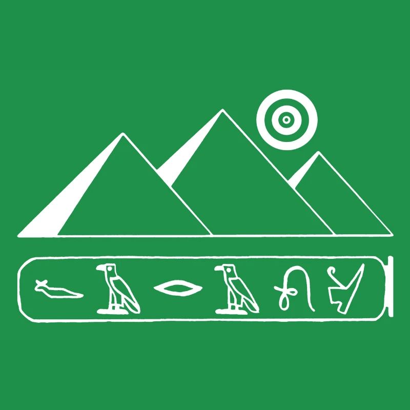 Pyramides et pharaon blanc