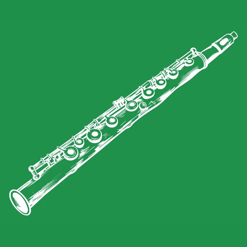 Flute Drawing