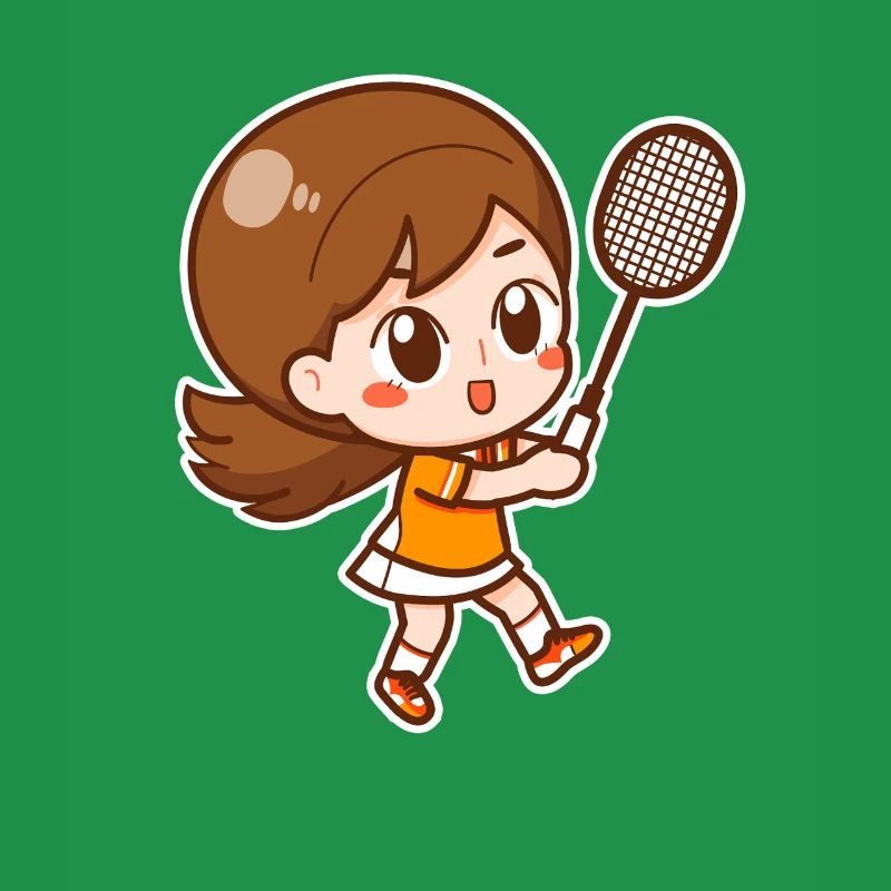 Badminton Mädchen