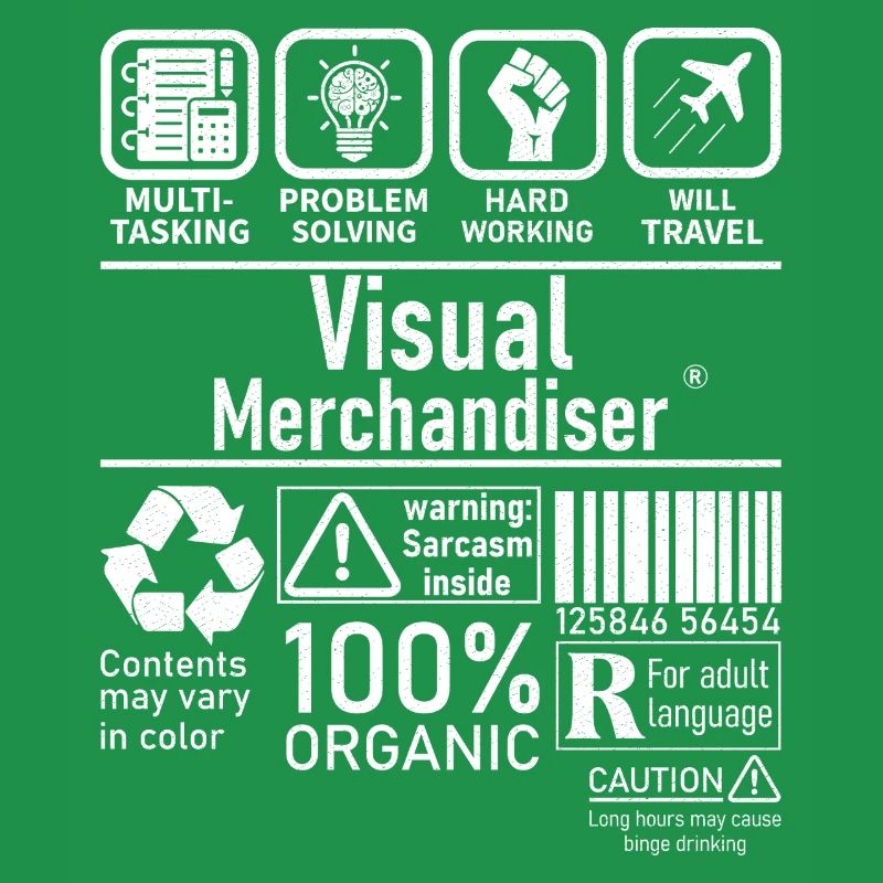 Visual Merchandiser multi tasking problem solving
