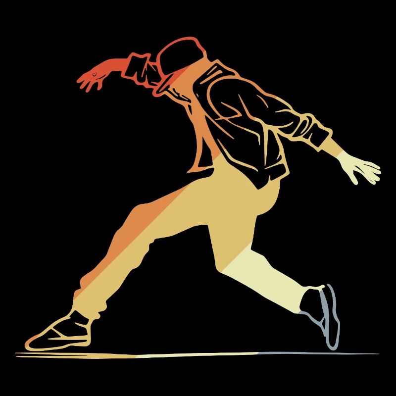 Retro Breakdancing