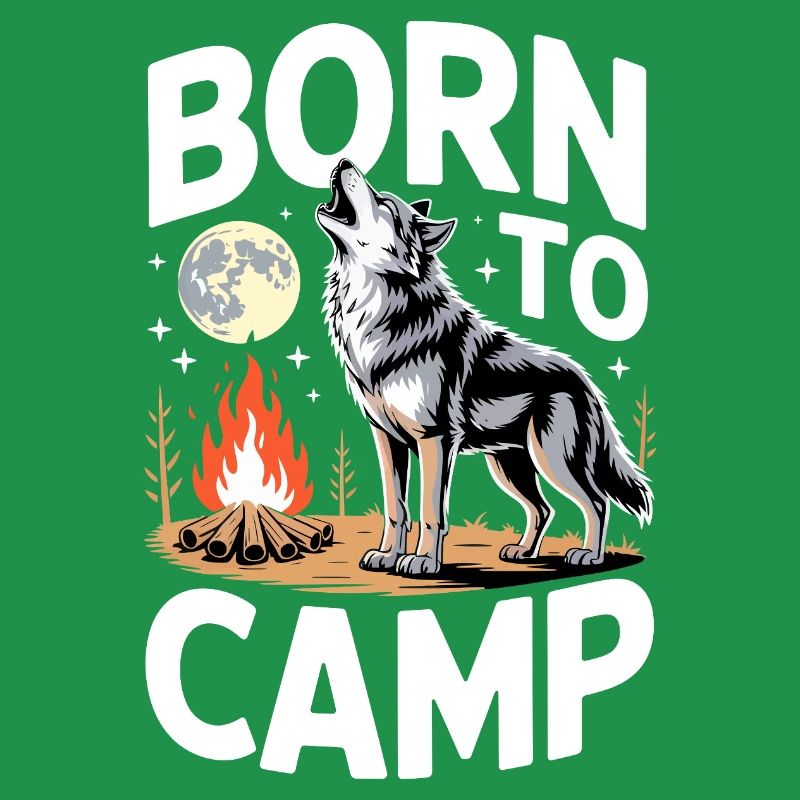 Né pour camper
