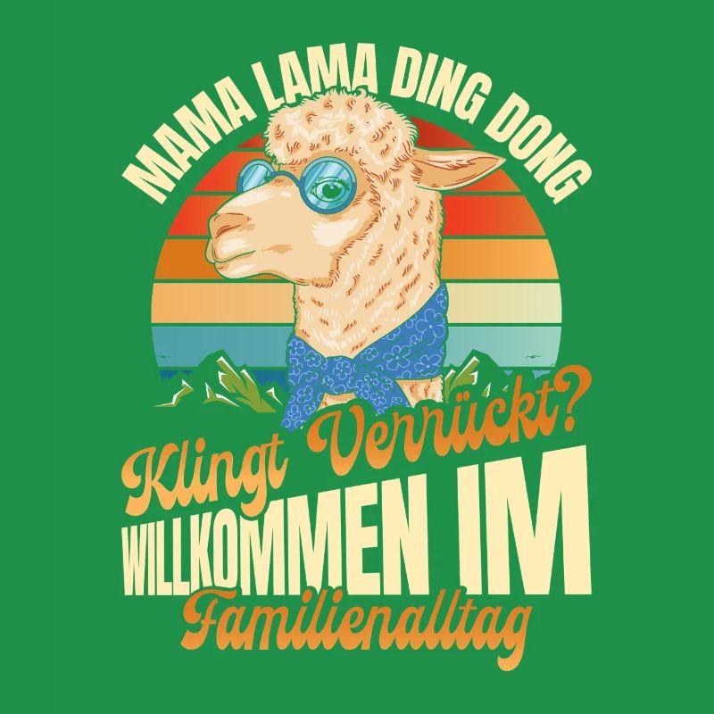 Werdende Mutter MAMA LAMA DING DONG Lustiges