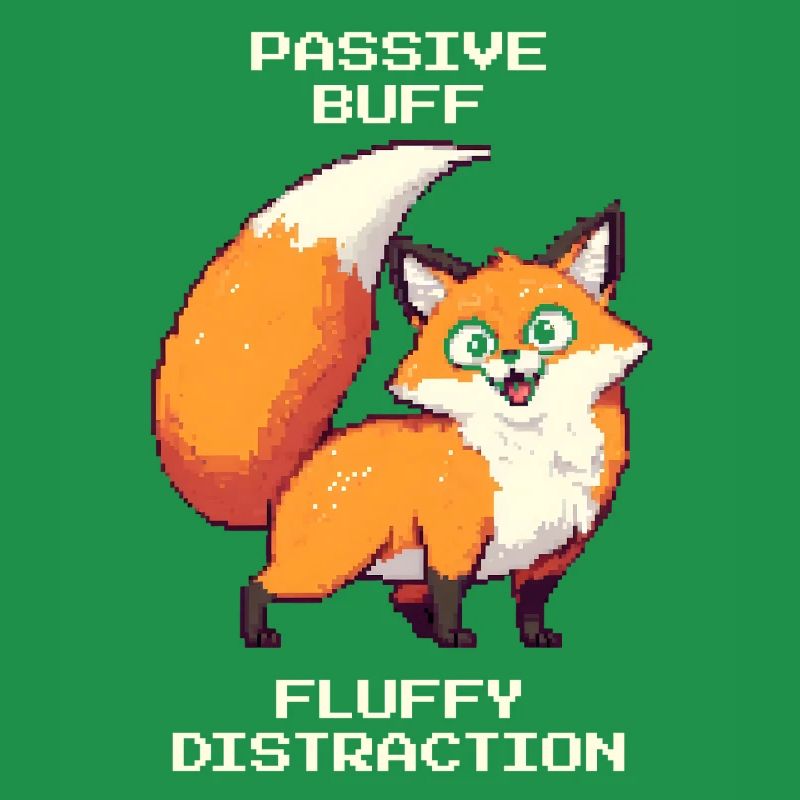 Fluffy Distraction | derpy fox