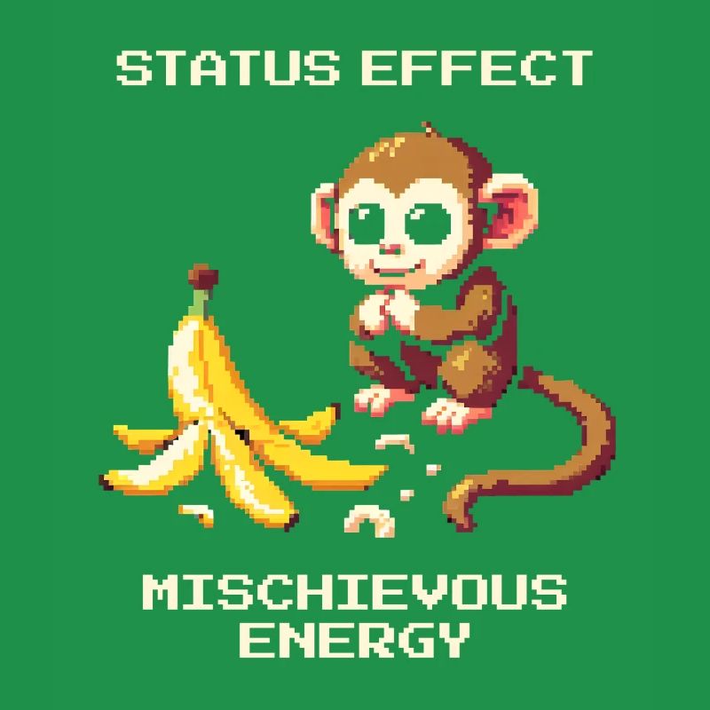 Status Effect: Mischievous Energy | Monkey joke