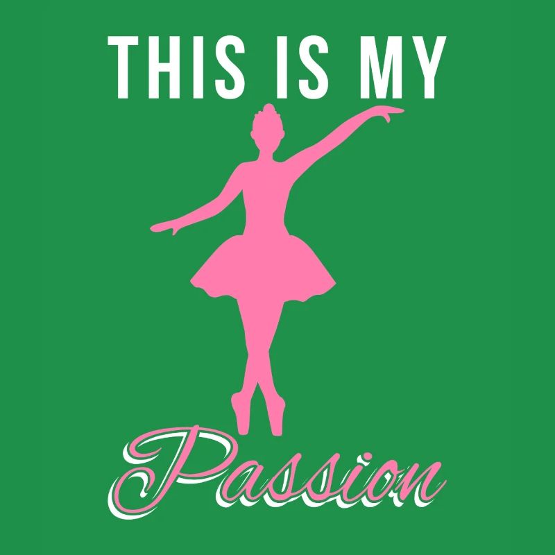 Dancing Passion Pink Silhouette