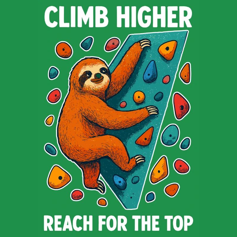 Bouldering Sloth Climbing Boulder Climber