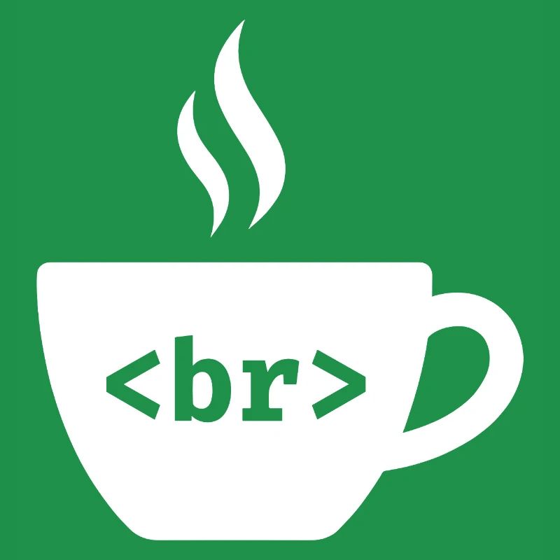 Coffee Break – Funny HTML Tag Design