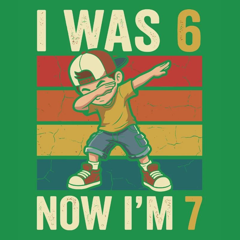 7e anniversaire, garçon de 7 ans, j’avais 6 ans maintenant dans 7 ans
