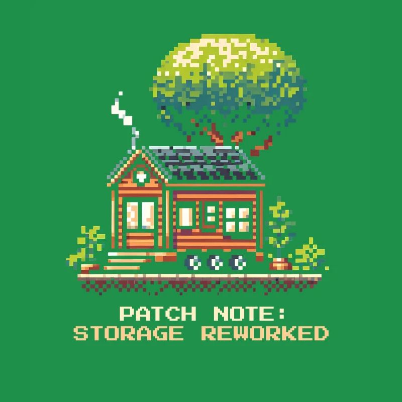 Storage space revised | Tiny House Order