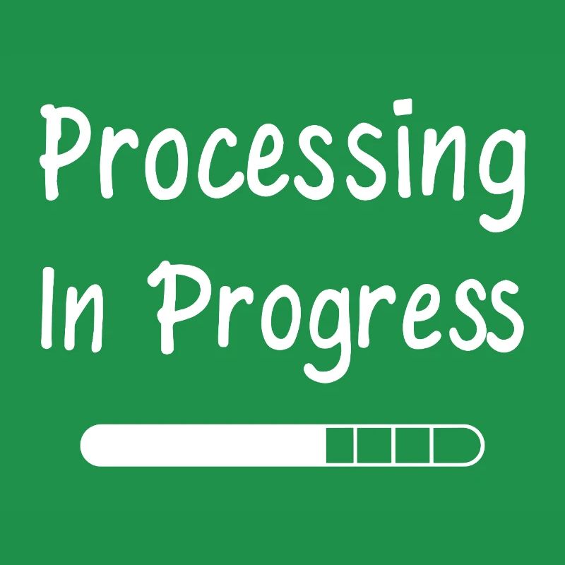 Processing In Progress Loading Bar Statement