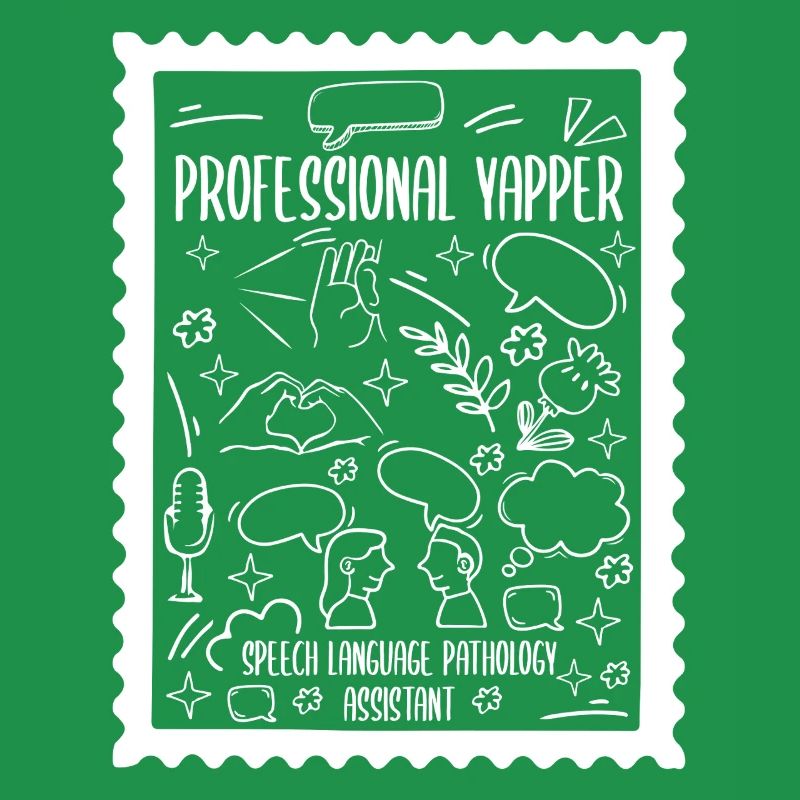 Professionelle Yapper Speech Language SLP