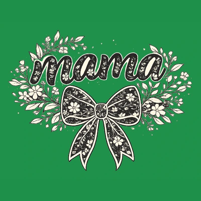 Mama-Geschenk: Retro-Mama-Visualisierung