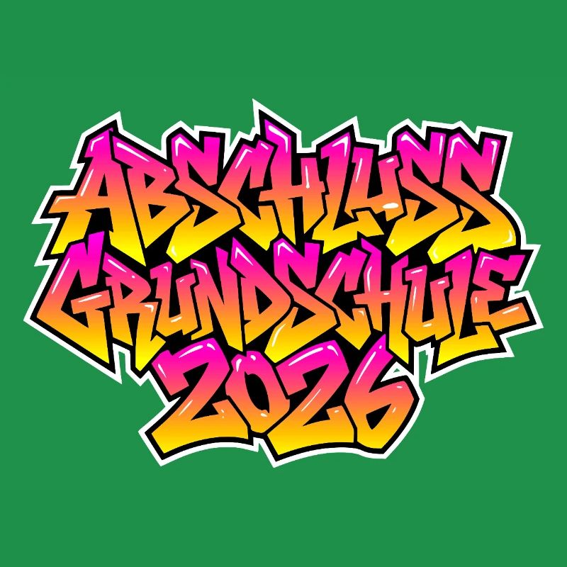 Elementary School Graduation 2026 Graffiti