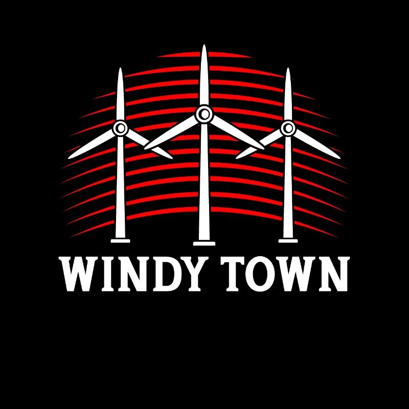Technologie éolienne Windy Town Windmill Green Energy