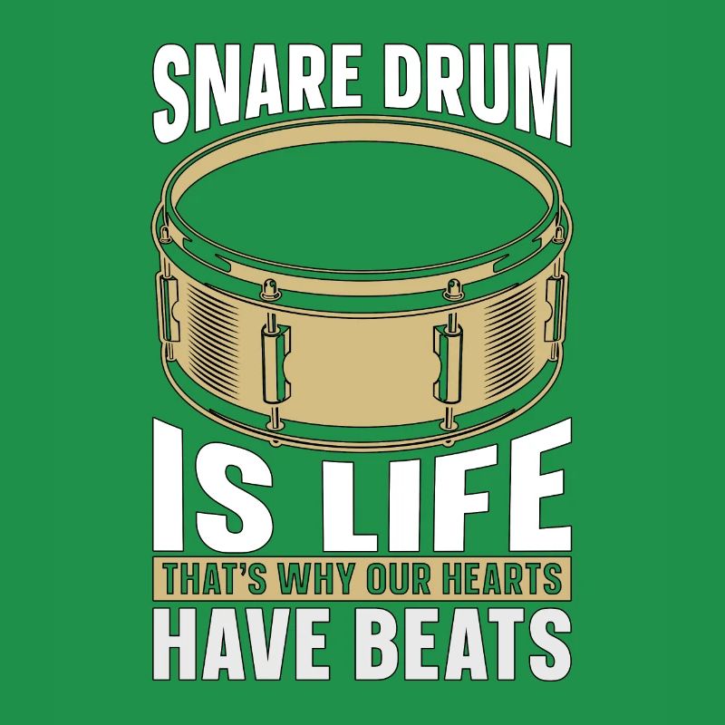 Snare Drum Is Life That's Why Drum Line Drummer