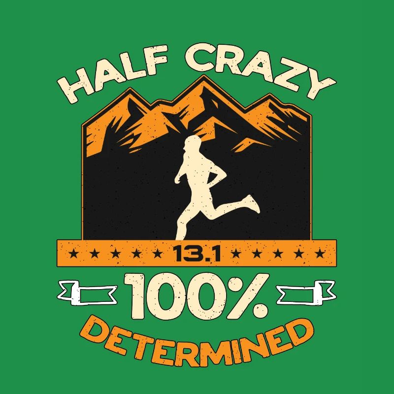 Semi-marathon Half Crazy 13.1 Course déterminée à 100%