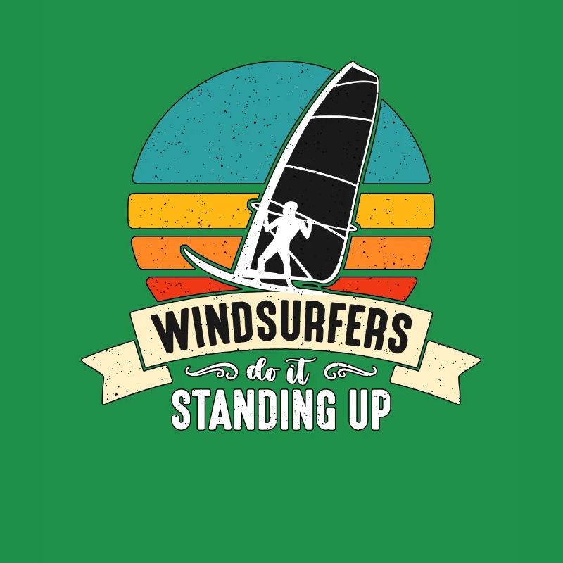 Windsurfing Windsurfers Do It Standing Up Surfing