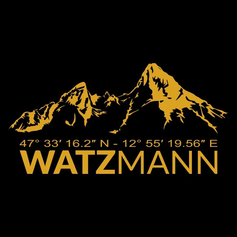 Coordonnées GPS Watzmann Latitude Longitude
