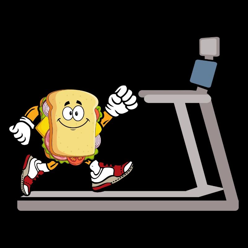 Sandwich Cardio Bodybuilding Runner Treadmill