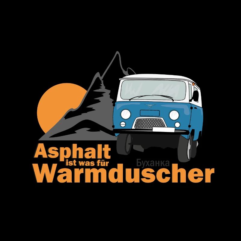 UAZ - L’asphalte est quelque chose pour les doucheurs chauds