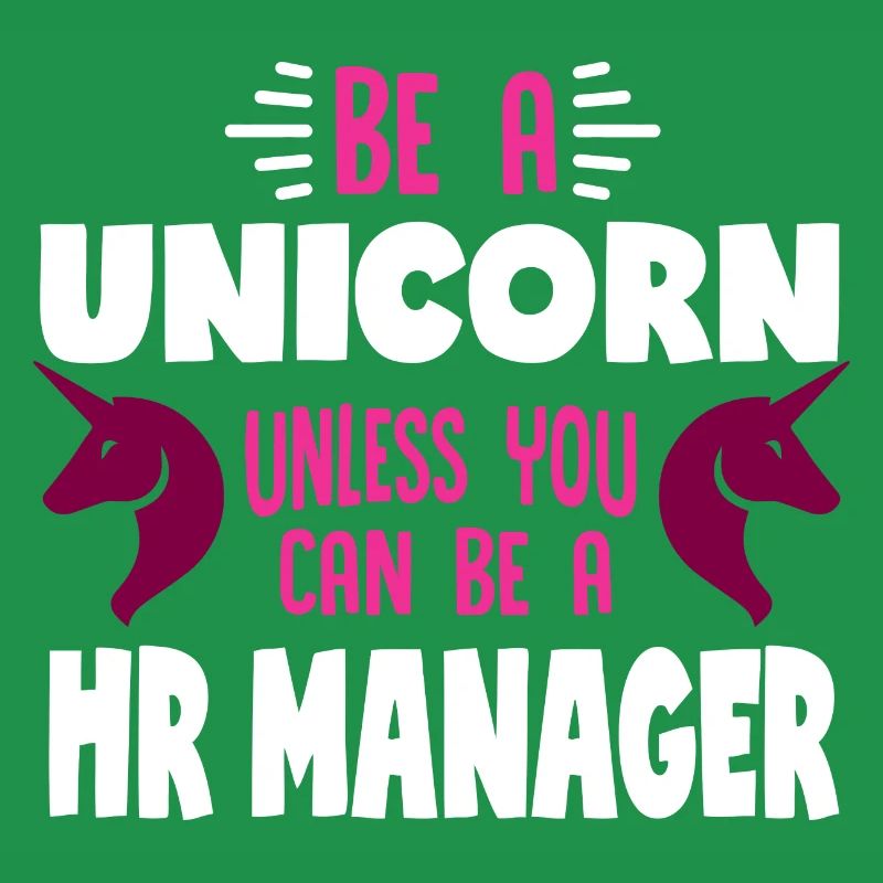 Pferd mit Horn oder HR Manager