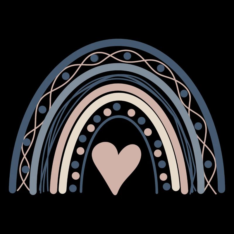 boho rainbow print rainbow neutral col