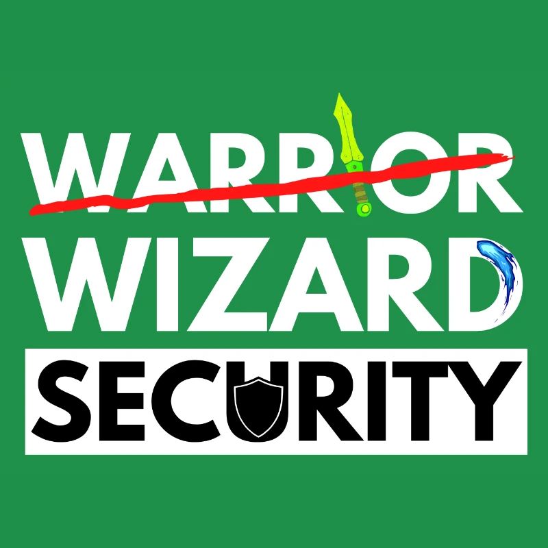 WARRIOR IS WIZARD SECURITY DRAGONS AVENTURES JDR