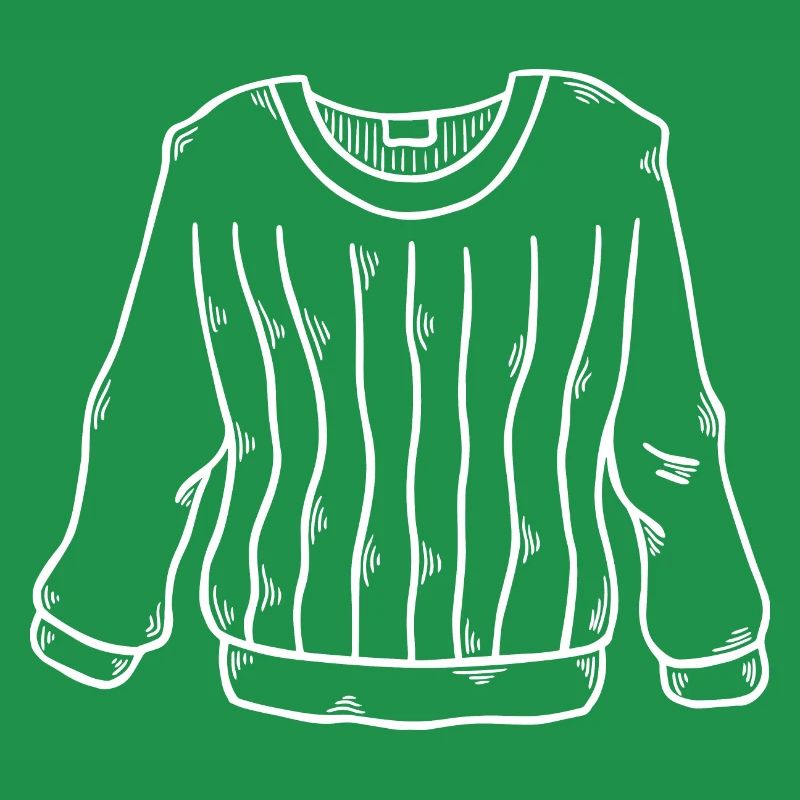 Pullover ausgeleihert