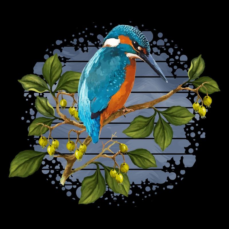 Bunter Vogel