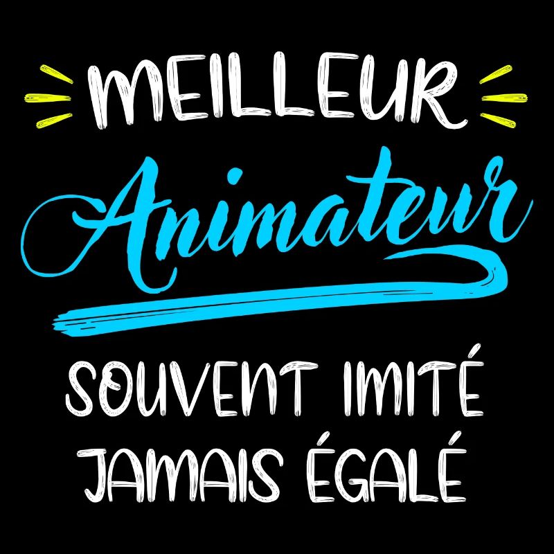 Meilleur animateur du monde cadeau fin d'anneé