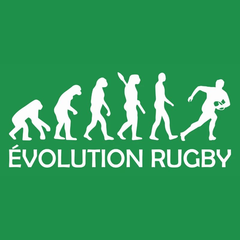 Évolution rugby - Humour Rugby
