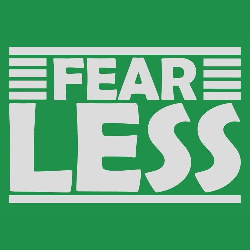 fearless Text Quote Design