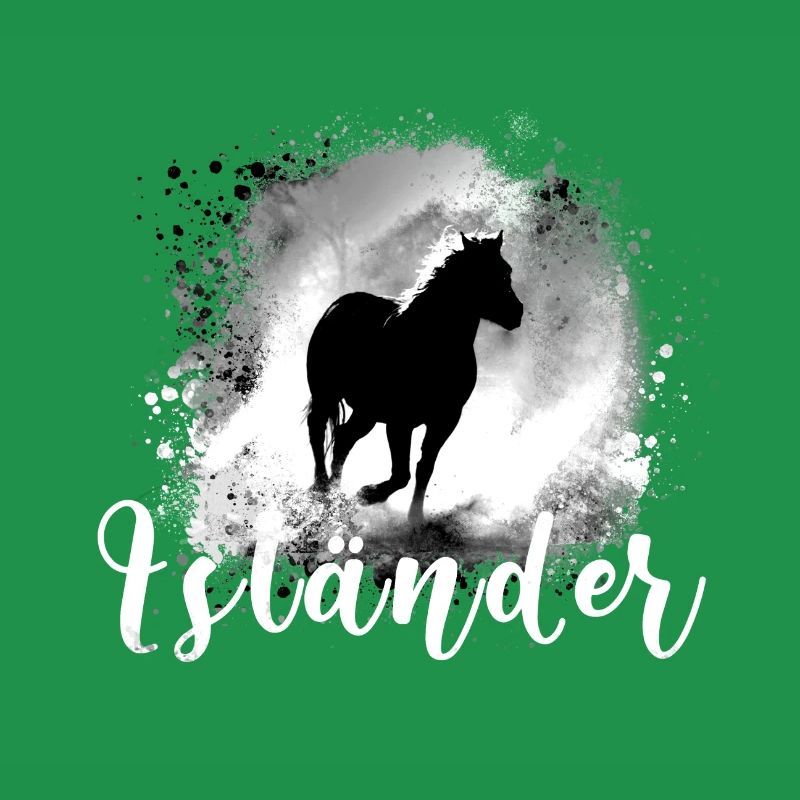 pferd,haflinger, graffiti, malerei, grau,isländer