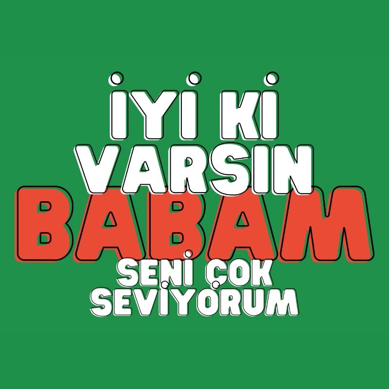 Baba Hediyelik Babalar Günü Hediyesi Geschenkidee