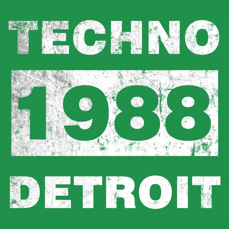 TECHNO MUSIC WHITE