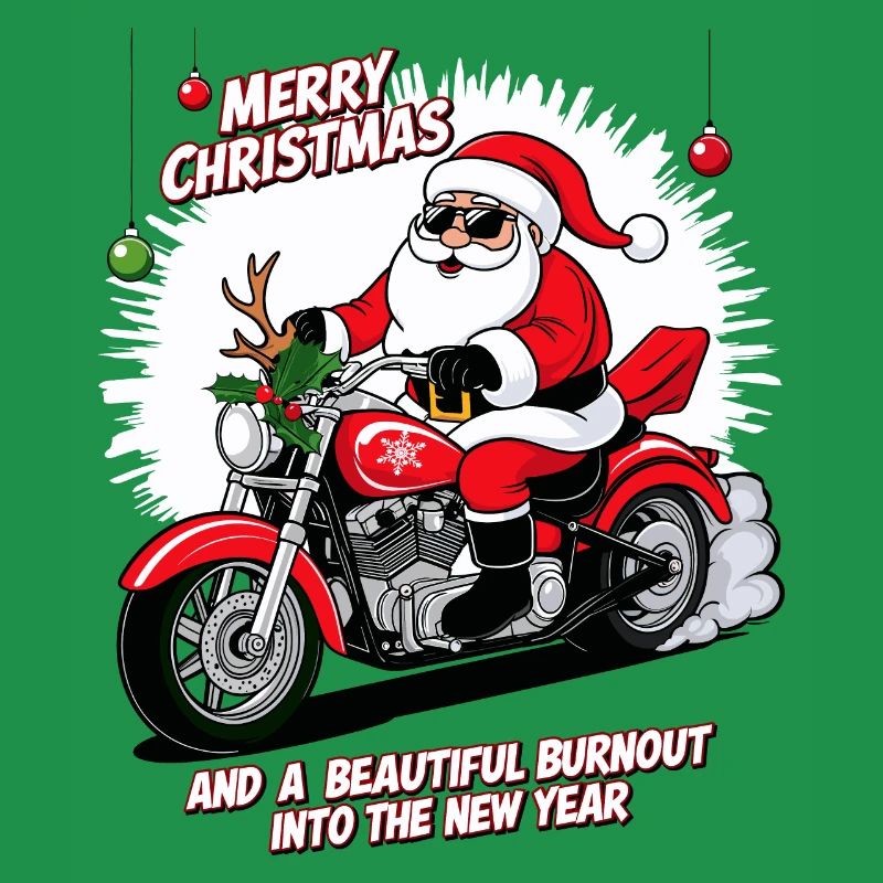 Rocker Weihnachtsmann