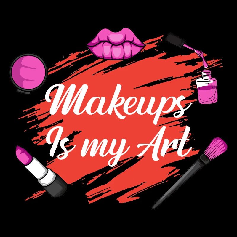 Make-up ist Kunst Kosmetiklehrer. Gift